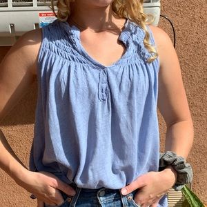 We The Free linen/cotton flowy top